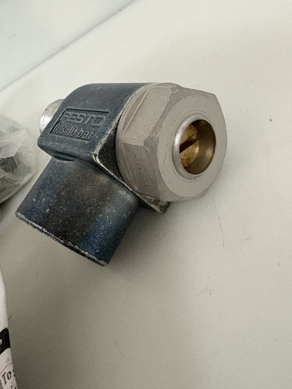LOT OF 2 FESTO FLOW CONTROL VALVE 0.3 - 10 BAR GRLA