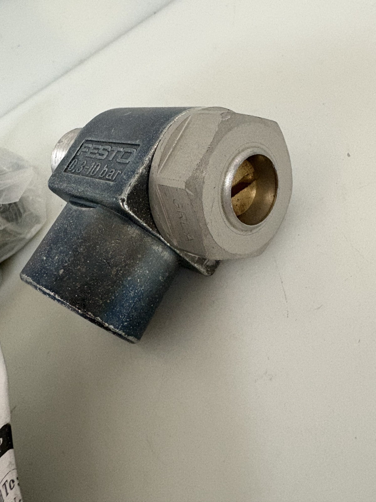 LOT OF 2 FESTO FLOW CONTROL VALVE 0.3 - 10 BAR GRLA