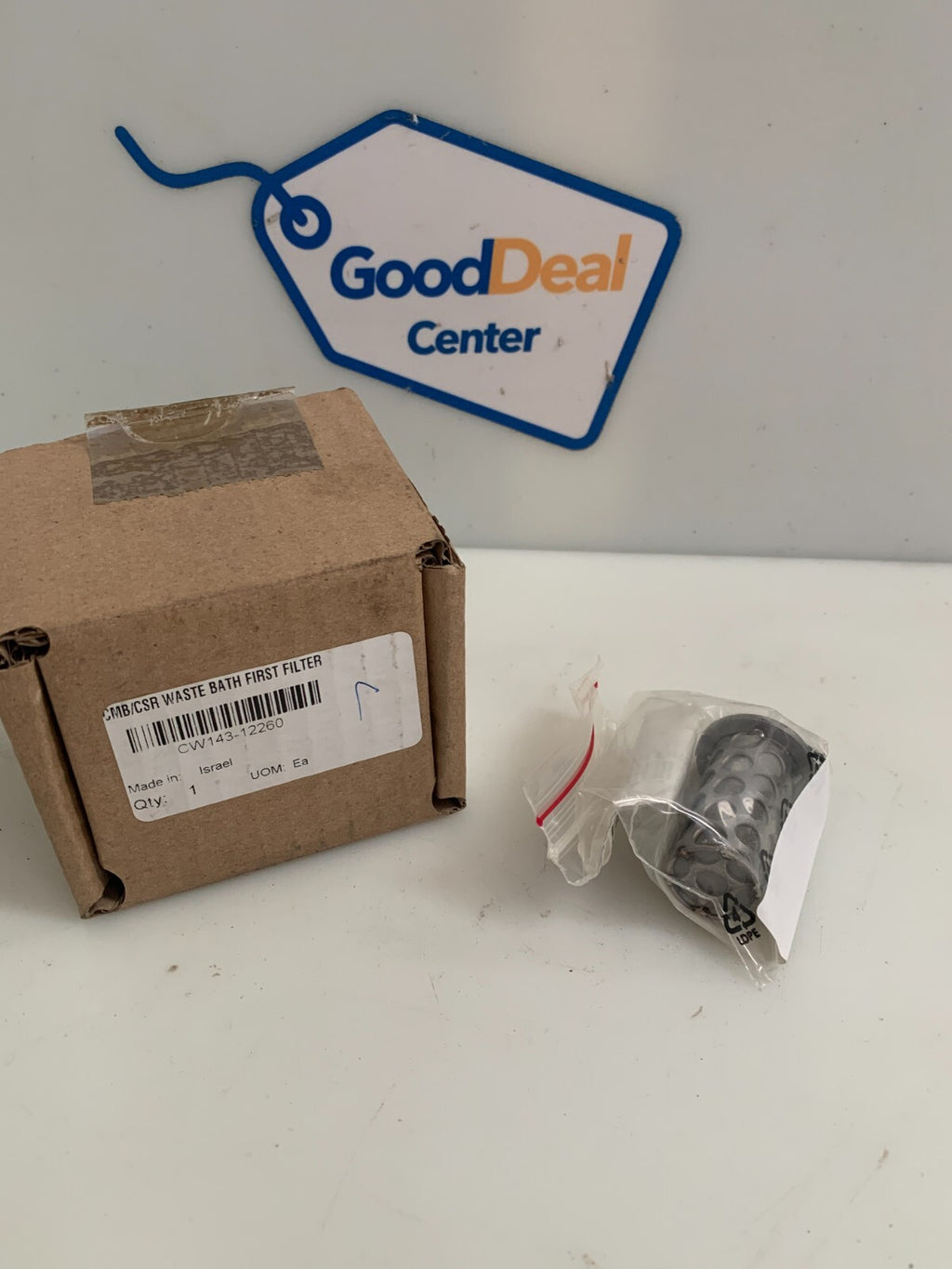 HP WASTE BATH FIRST FILTER CW143-12260 (NEW IN BOX)0