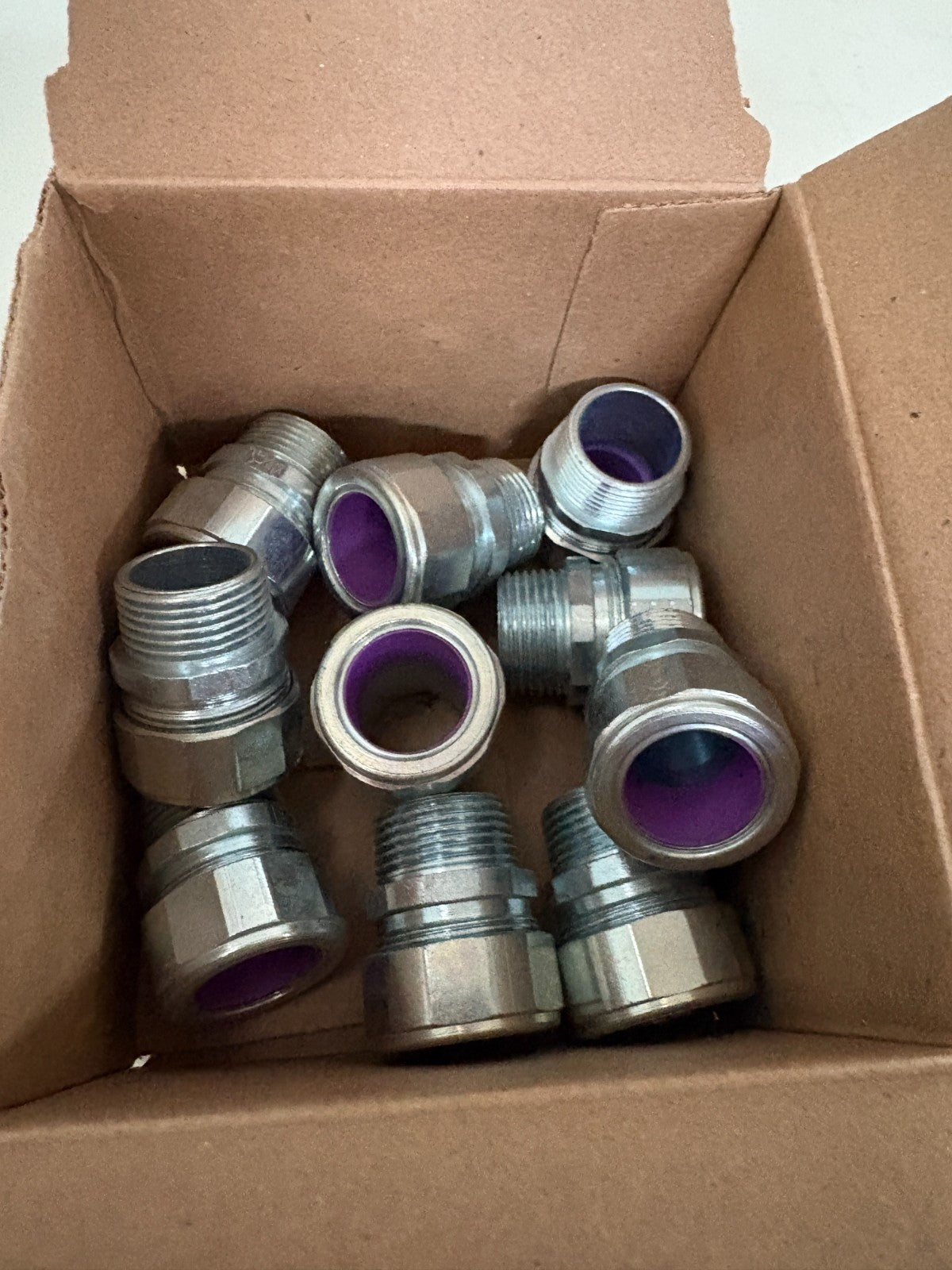 AMERICAN FITTING 3/4" CORD GRID LIQUID-TIGHT CONNECTOR CG 75B850 10 IN BOX4