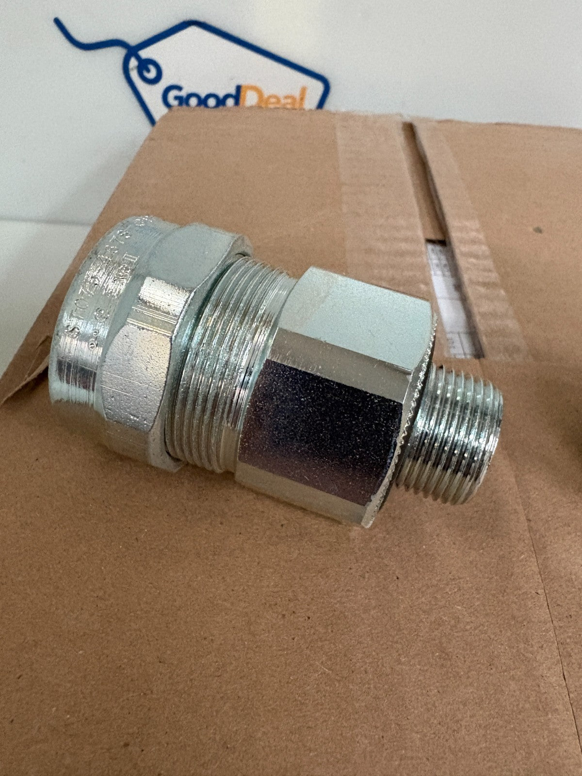 ABB THOMAS & BETTS 3/4 STAR TECK CABLE FITTING W/SEAL RING ST075-467S 20 PER BOX2