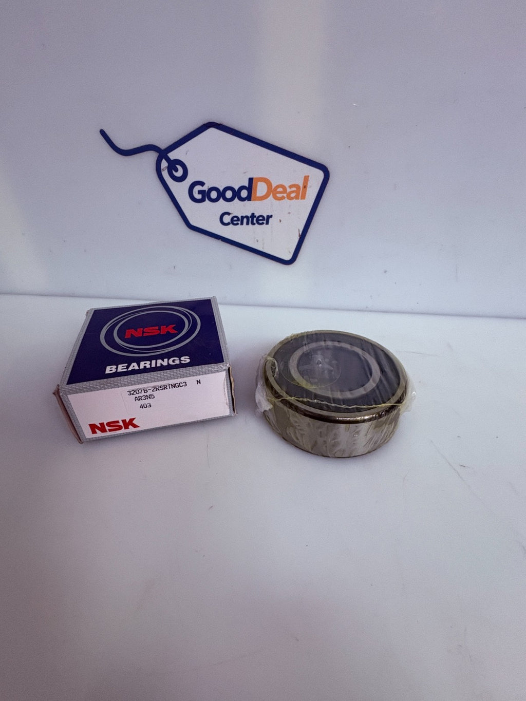 NSK SEALED BALL BEARING 3207B-2RSRTNGC30