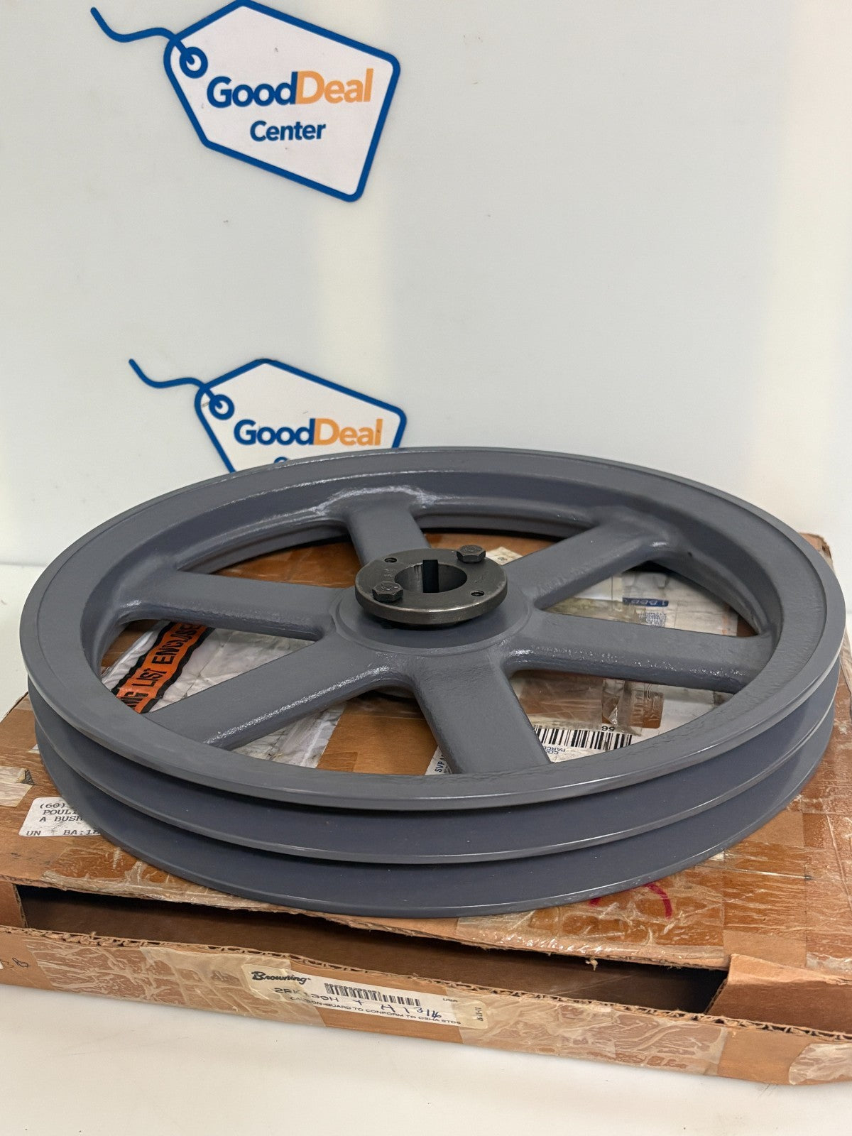 BROWNING DOUBLE V BELT PULLEY 2BK130H0
