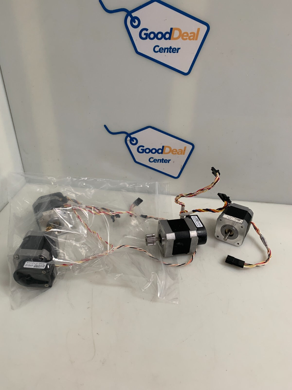 LOT OF 4 APPLIED MOTION PRODUCTS STEPPER MOTOR HT17-075D 3 WITH US DIGITAL0