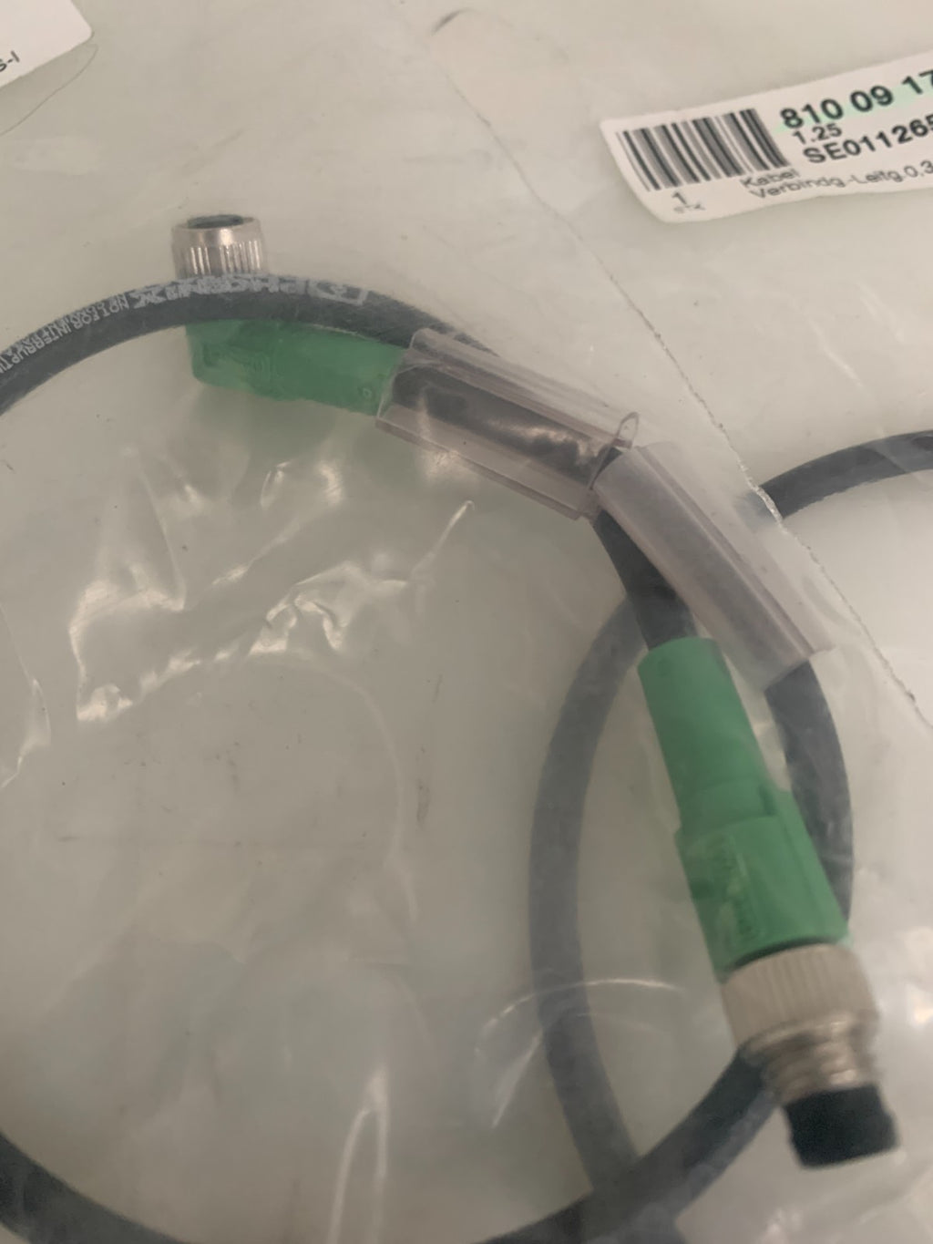 MIX LOT OF 2  PHOENIX CONTACT CONNECTOR CABLE 1535943 SCHUBERT 810 091782