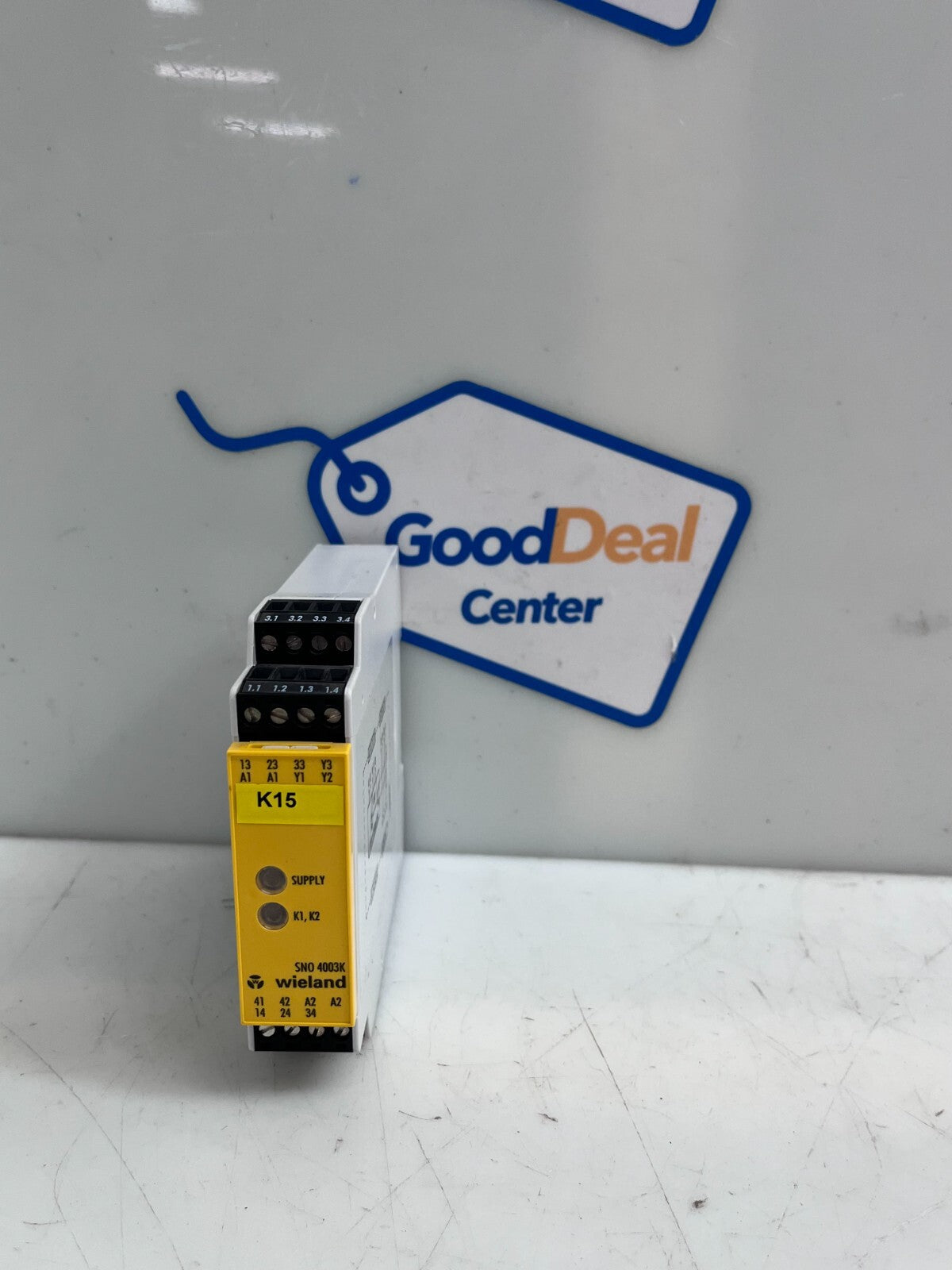 WIELAND D-96052 SNO-4003K-A Safety Switch Relay R1.188.0500.1