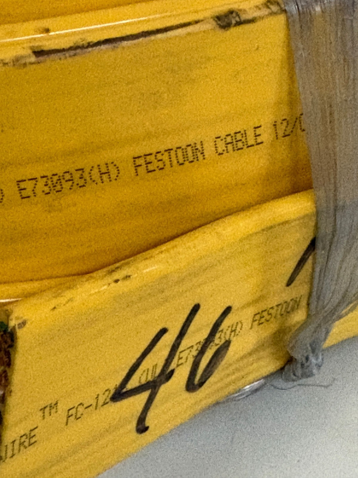 DUCT-O-WIRE FESTOON CABLE FC-1216 16 AW 6 46 FT2