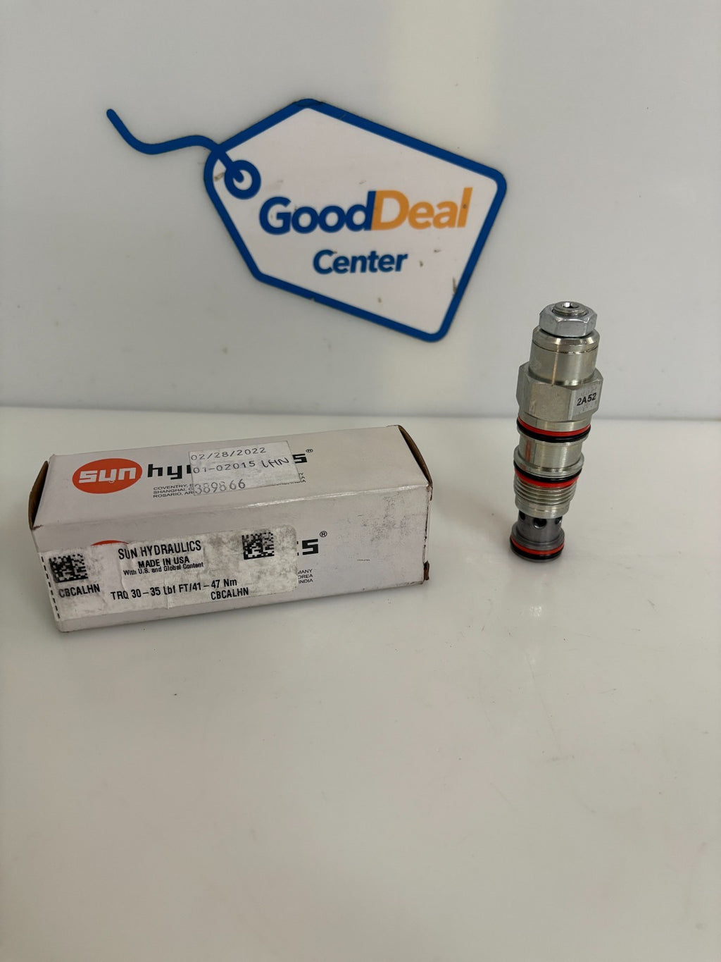 SUN HYDRAULICS COUNTER BALANCE VALVE CBCALHN