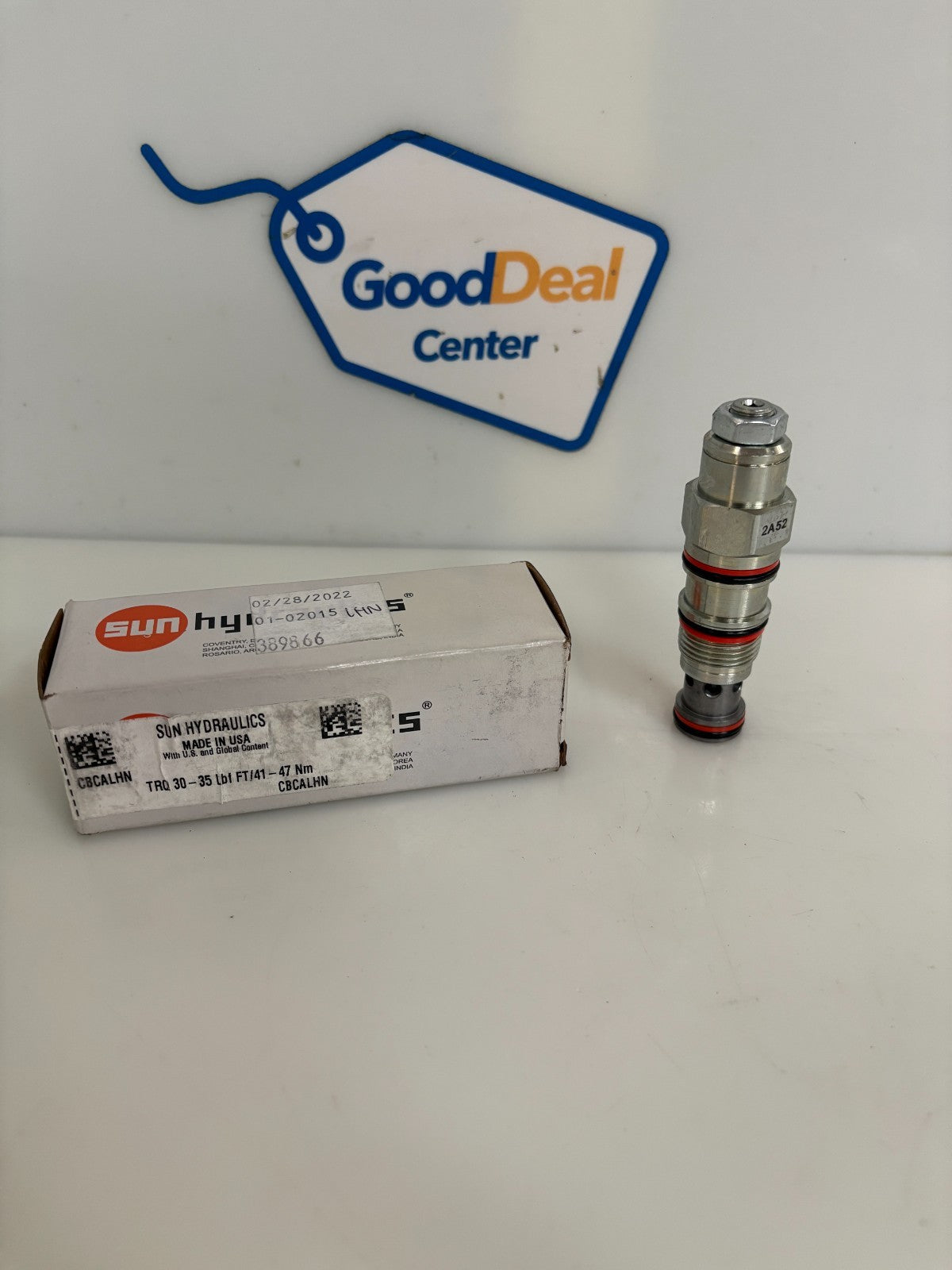 SUN HYDRAULICS COUNTER BALANCE VALVE CBCALHN