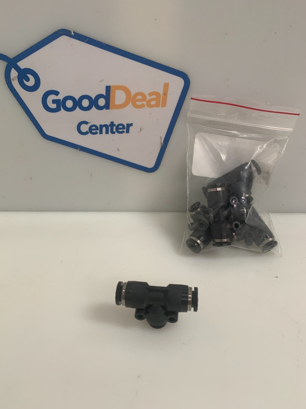 HP SCITEX TEE FITTING 4QCK - F 6QCK- F PBT #0100-3020