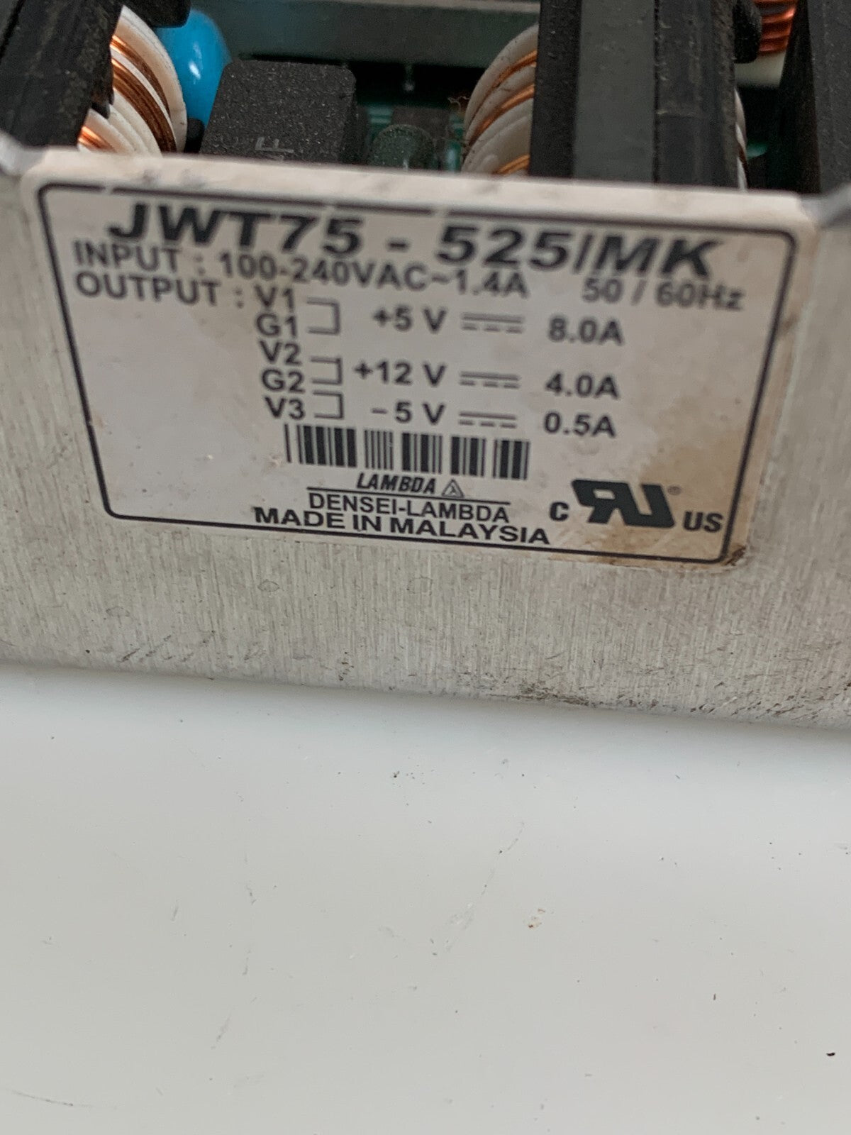 TDK LAMBDA POWER SUPPLY JWT75-525/MK