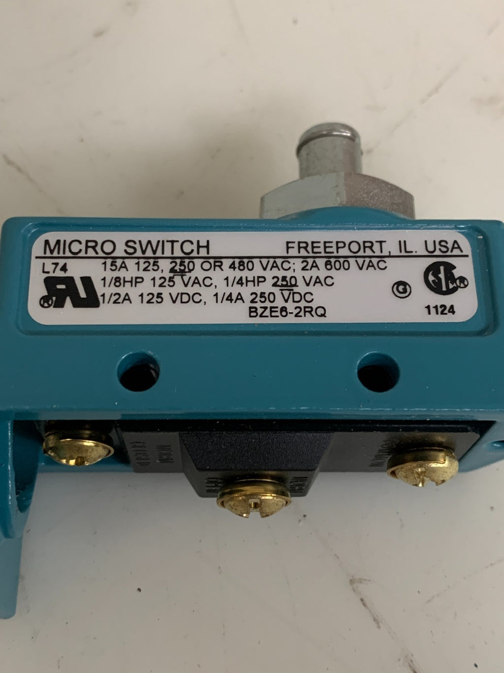 HONEYWELL LIMIT SWITCH BZE6-2RQ