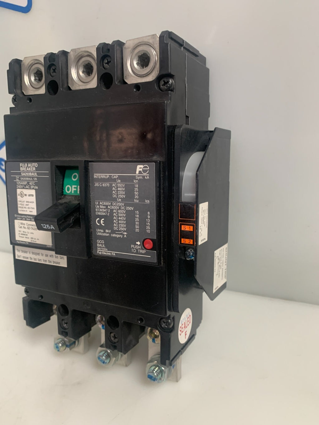 FUJI AUTO BREAKER 125 AMP SA203BAUL