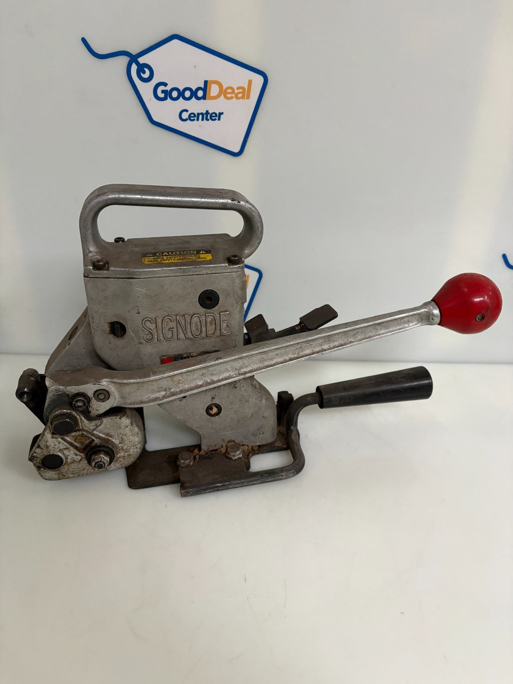 SIGNODE VINTAGE COMBINATION SEALLESS STRAPPING TOOL MODEL SAM-12
