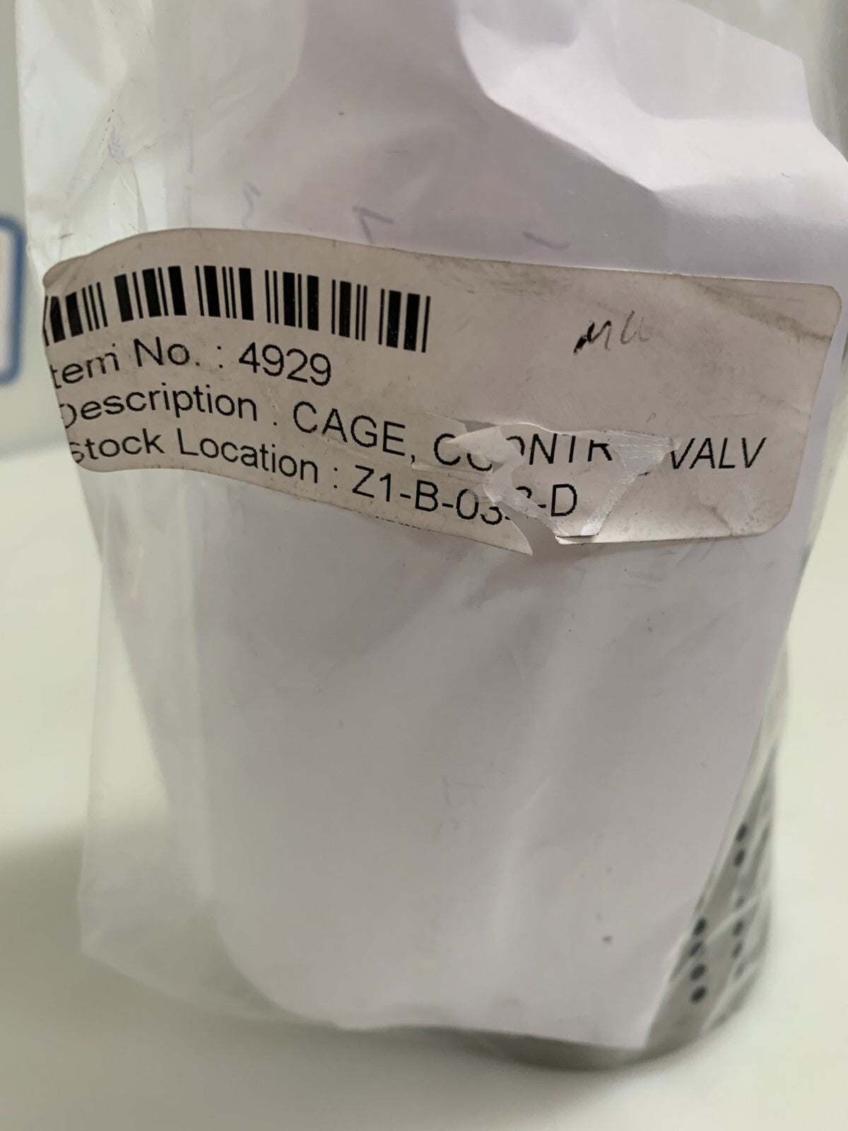 GEA CONTROL VALVE GAGE #4929 MW-052815-3