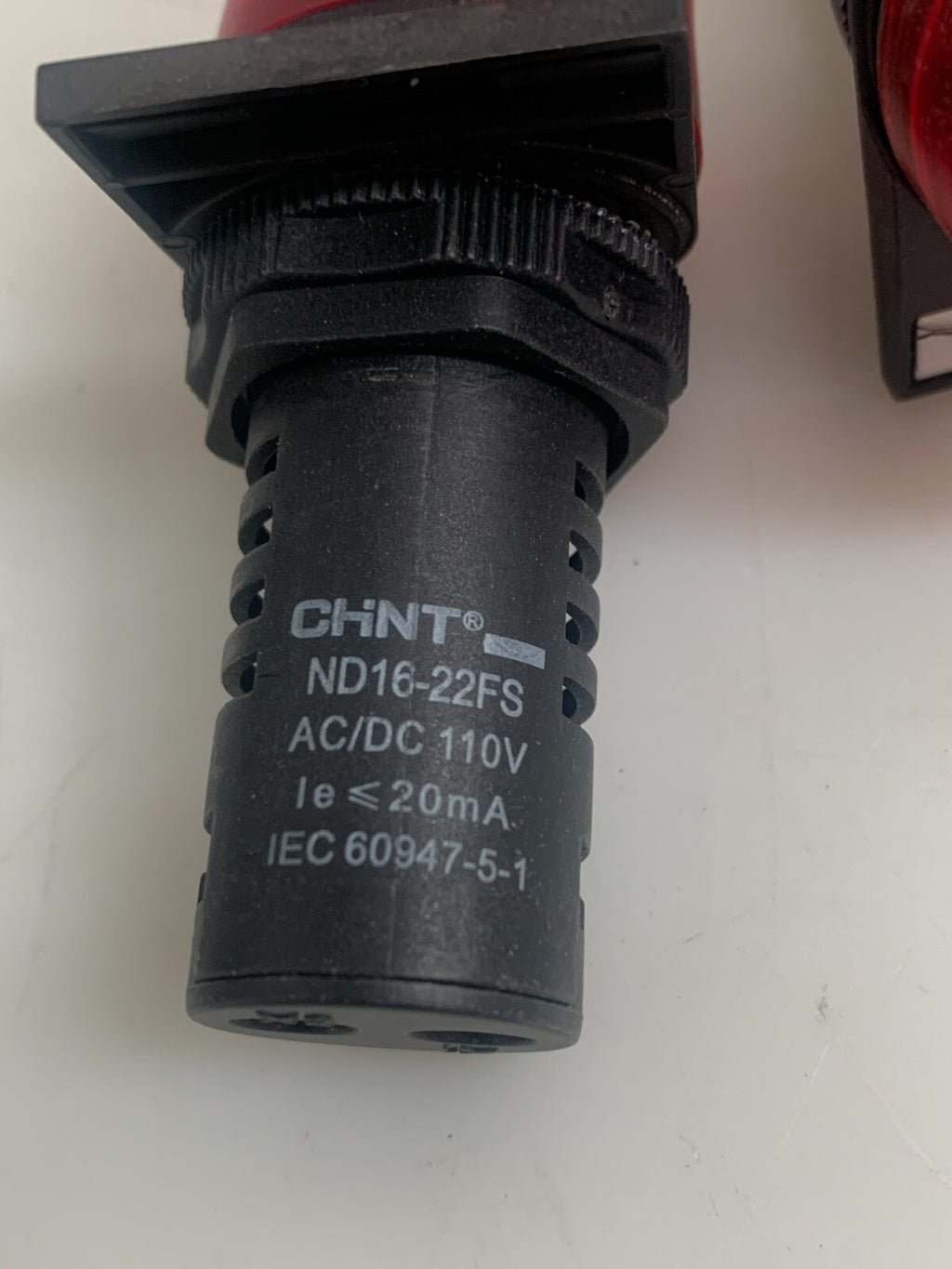 Lot of 7 Chint ND16-22FS indicator light flash buzzer ac/dc 24v