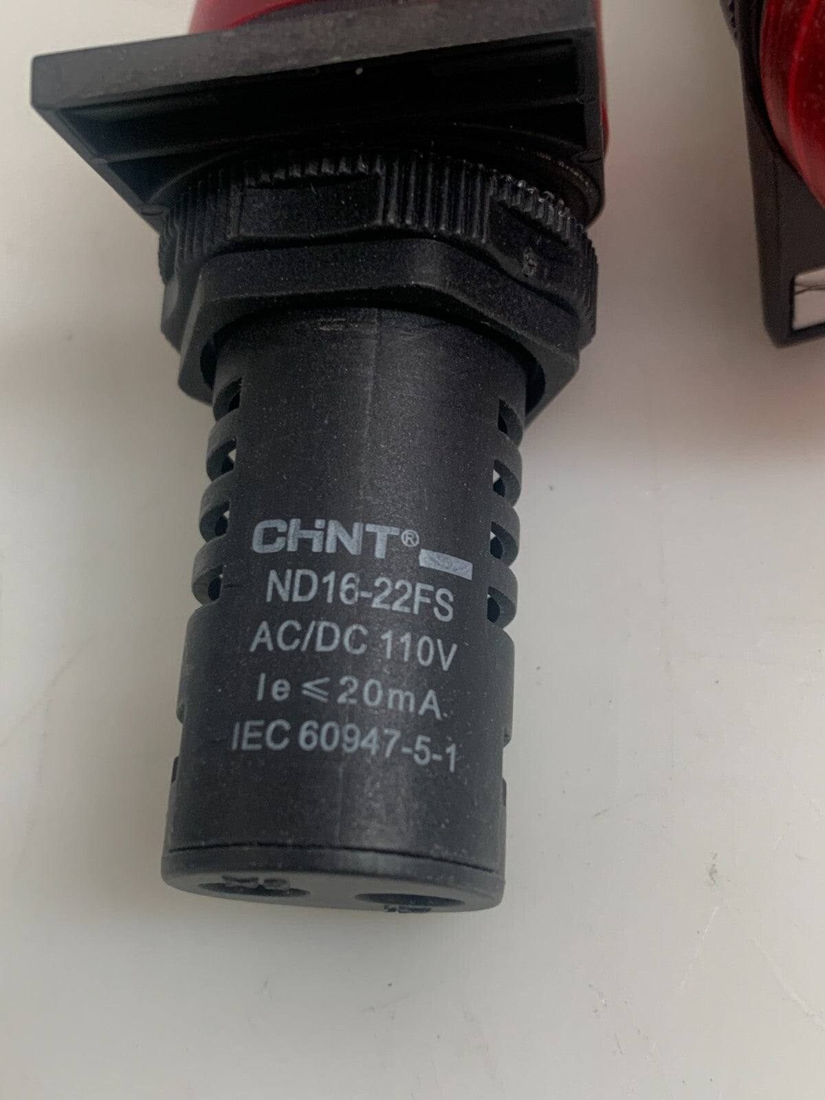 Lot of 7 Chint ND16-22FS indicator light flash buzzer ac/dc 24v