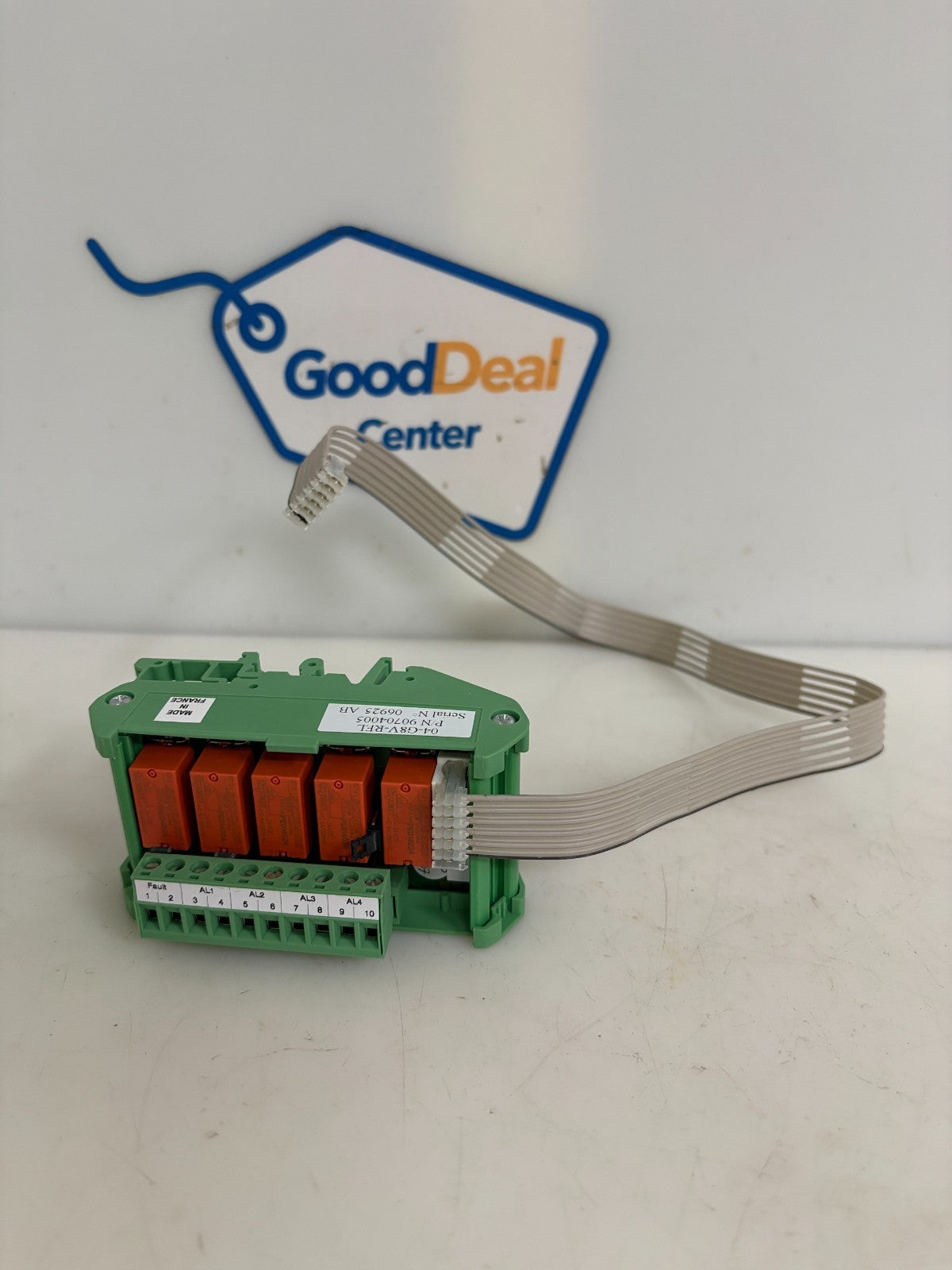 WESO PHOENIX CONTACT RELAY BOARD W CABLE 04-G8V-REL #907040050