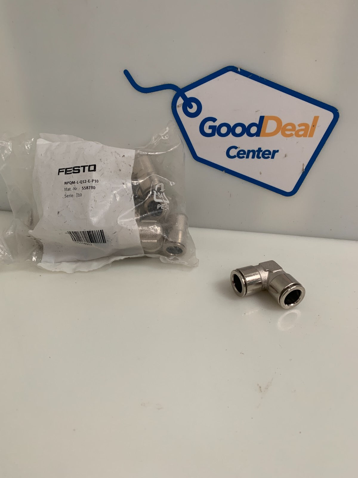 FESTO  NPQM-L-Q12-E-P10    Push In  45° Elbow   5587800