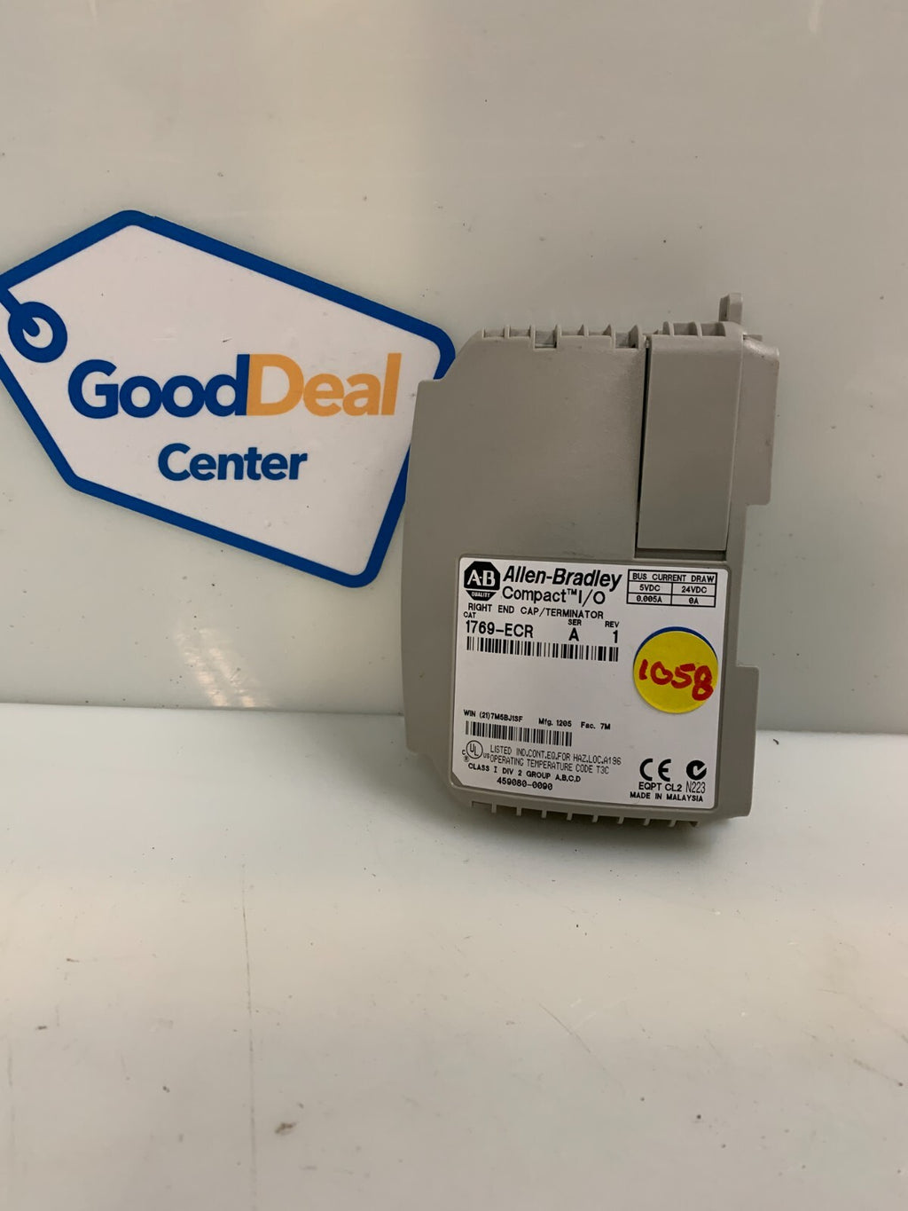 ALLEN BRADLEY 1769-ECR SERIES A Rev 1 PLC MODULE0