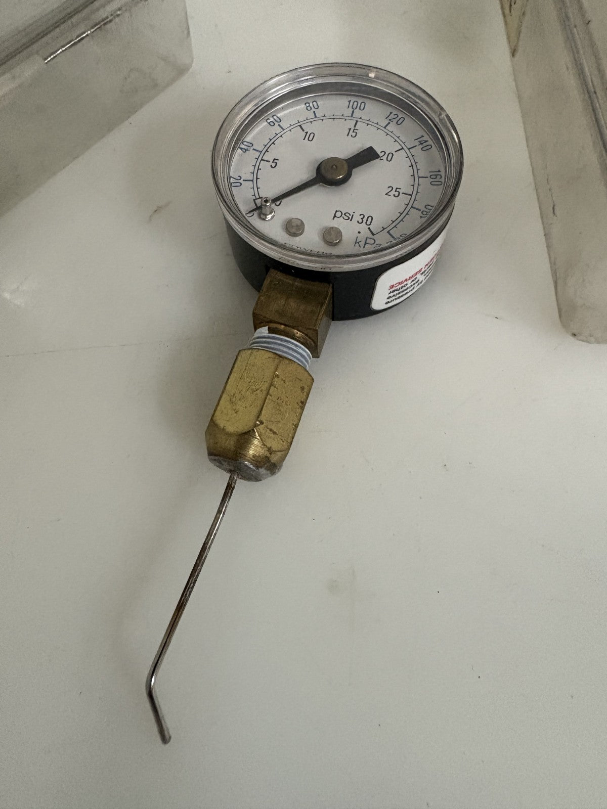 LOT OF 2 POWERS TEST GAUGE WITH PROBE 192-633