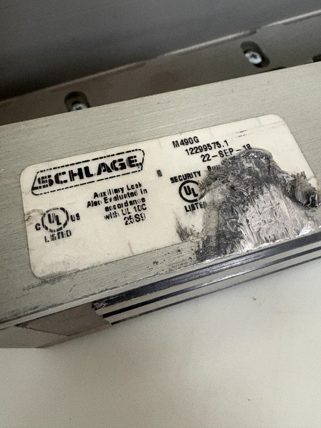 SCHLAGE ELECTROMAGNETIC GATE LOCK M490 G3