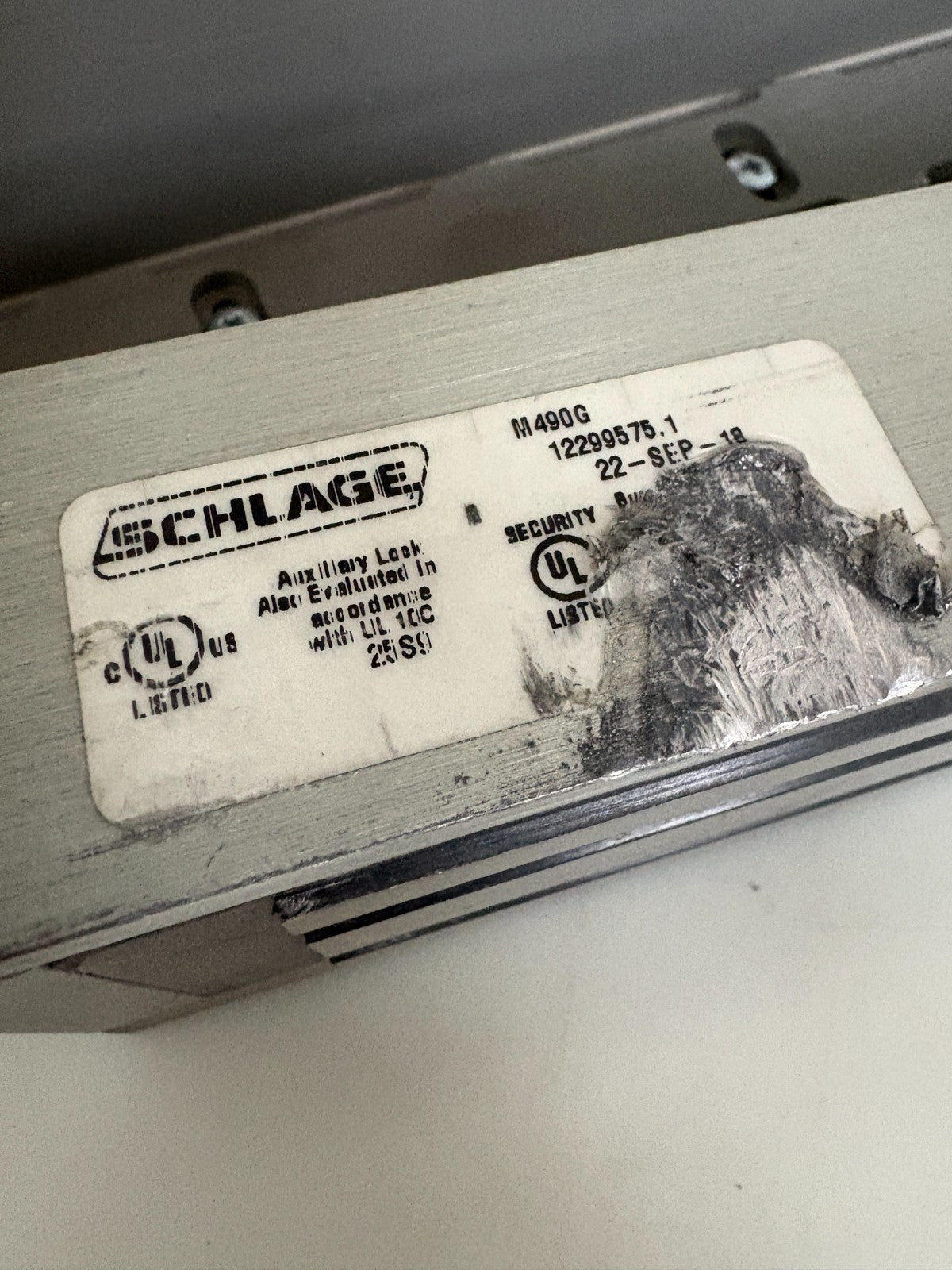 SCHLAGE ELECTROMAGNETIC GATE LOCK M490 G3