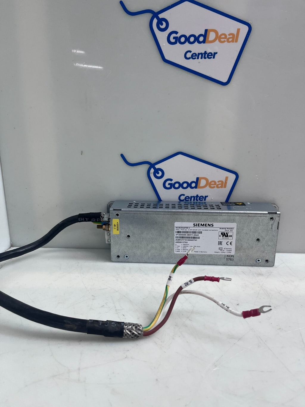SIEMENS / MicroMaster 4  6SE6400-4BD11-0AA0  Brake Resistor