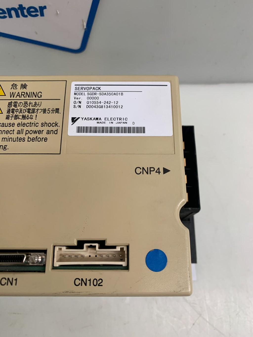 Yaskawa SGDR-SDA350A01B Servopack Drive