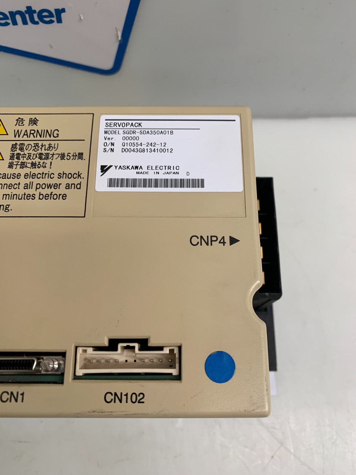 Yaskawa SGDR-SDA350A01B Servopack Drive