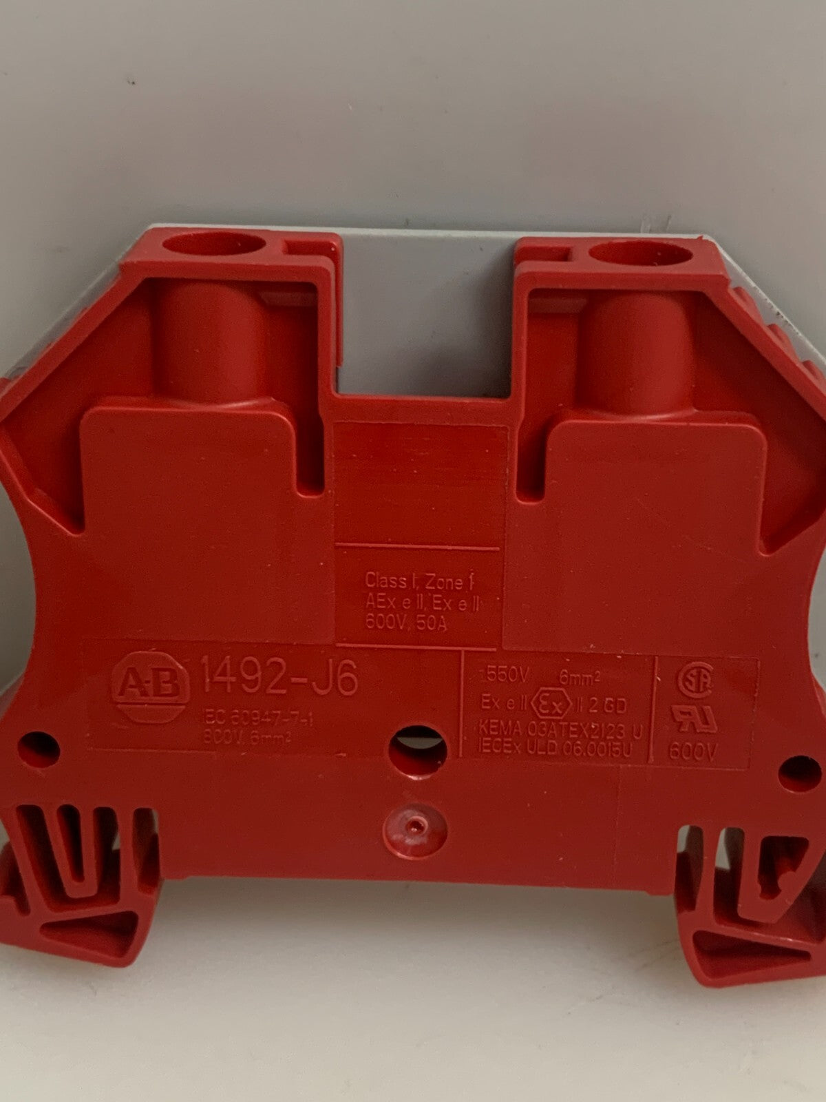 ALLEN BRADLEY  Terminal Block   1492-J6   (Lot of 45)