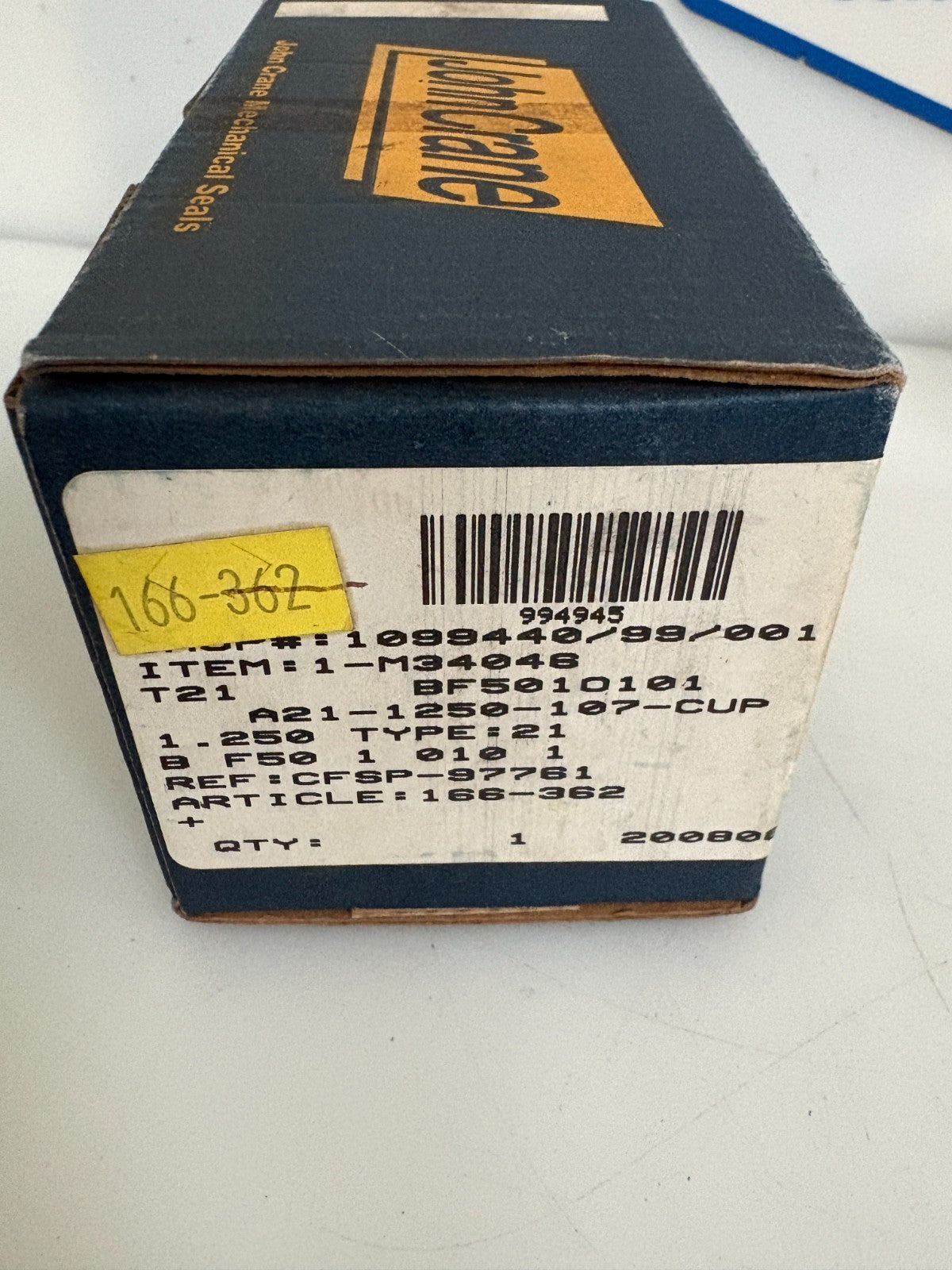 JOHN CRANE MECHANICAL JOINT 1-M34048 2