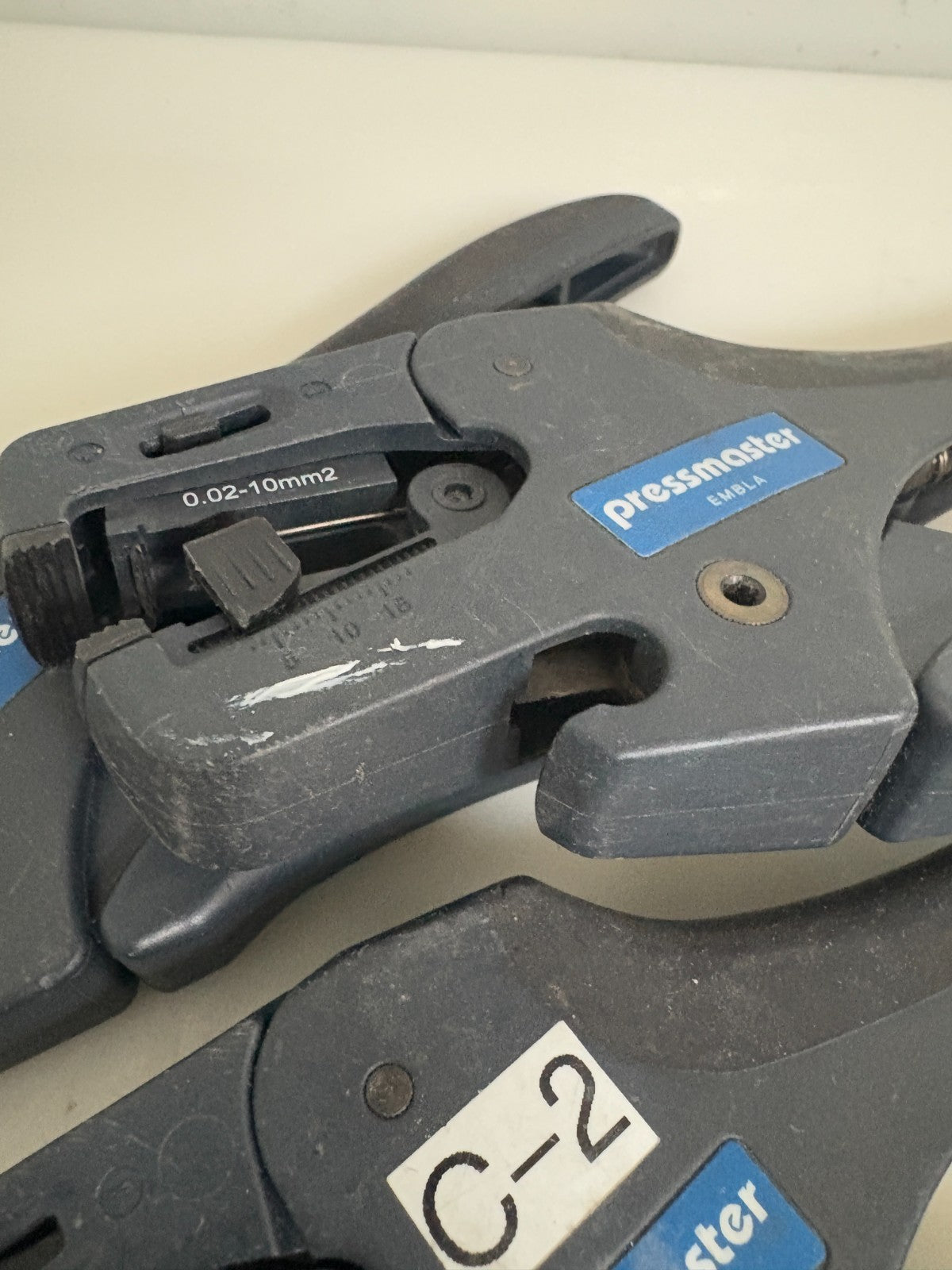LOT OF 3 PRESS MASTER CUT & STRIP WIRE CUTTER MODEL:EMBLA