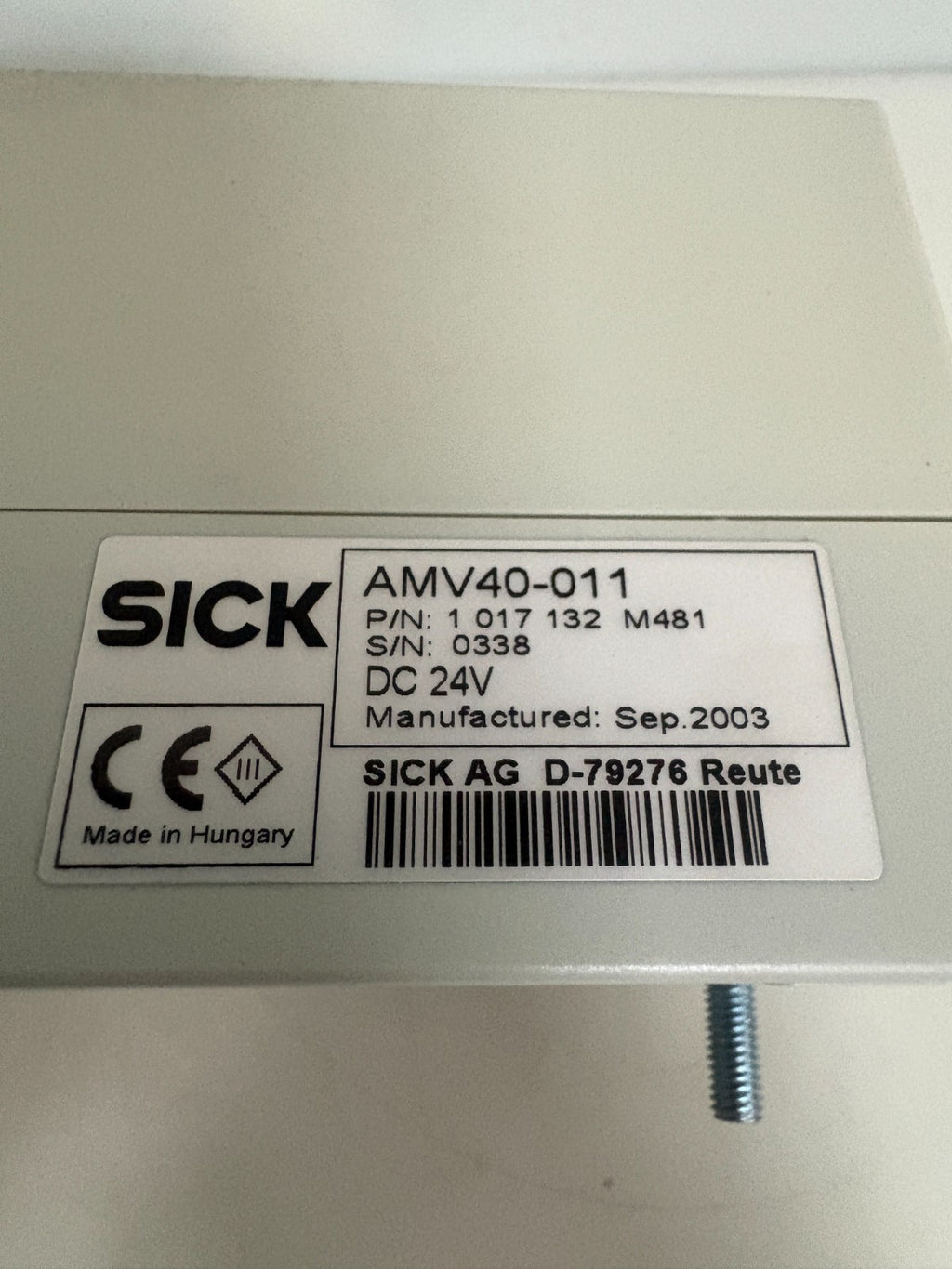SICK CONNECTION MODULE AMV40-011 1