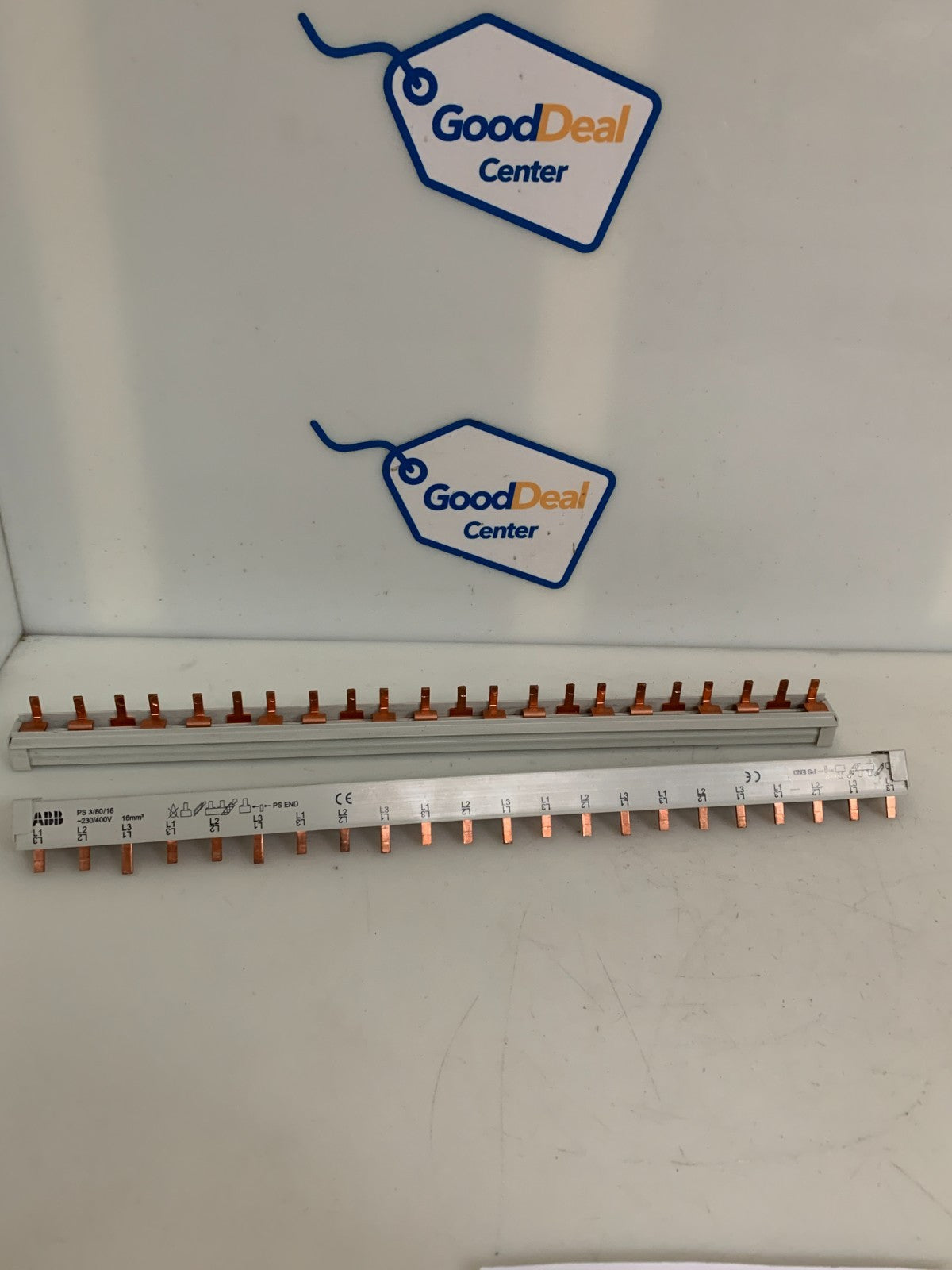 LOT OF 2 ABB BUS BAR PS 3/60/16 22 POLE