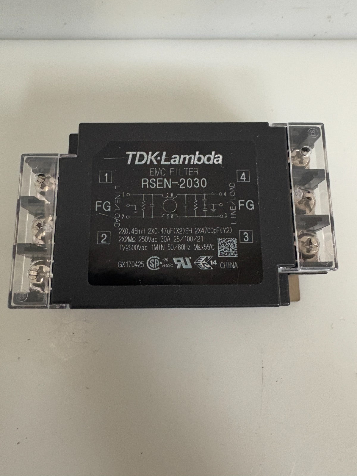 TDK-LAMBDA EMC FILTER RSEN-2030