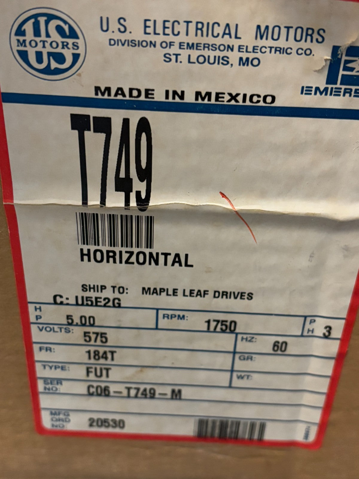 LENZE INVERTER ESMD152X25FA #13126183