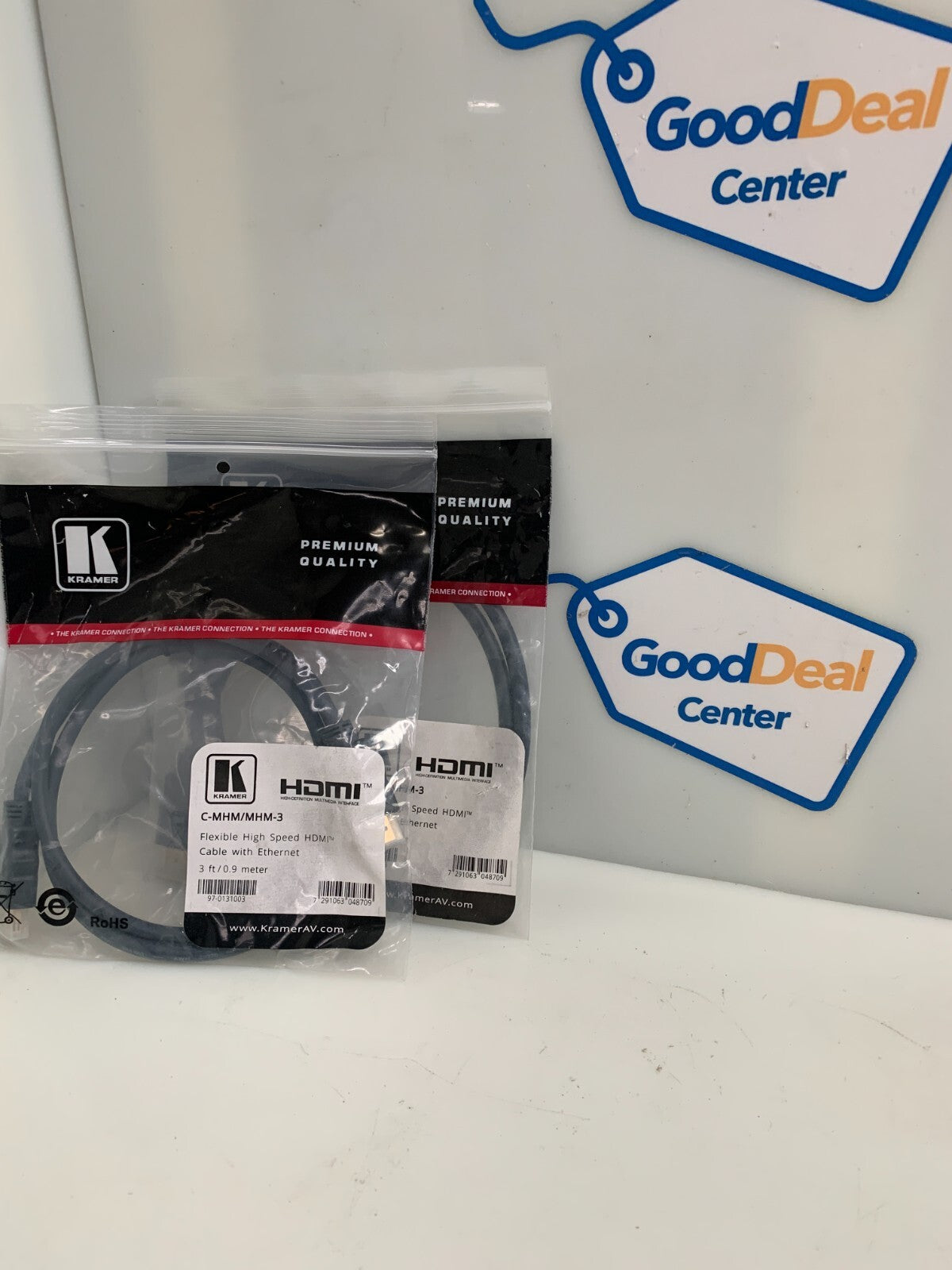 KRAMER HDMI Flexible High Speed Cable w/Ethernet C-MHM/MHM-3  (Lot of 12)