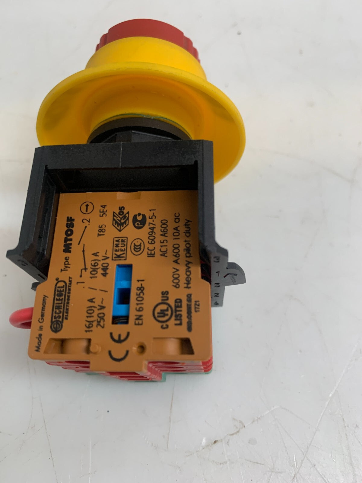 SCHLEGEL   MTOSF   Emergency Stop Push Button