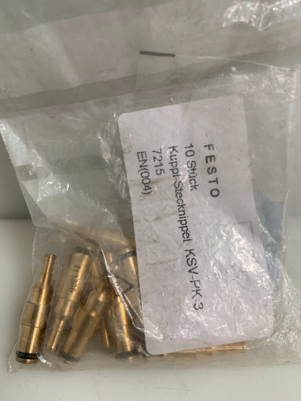 LOT OF 12 FESTO TERMINAL PLUG KSV-PK3