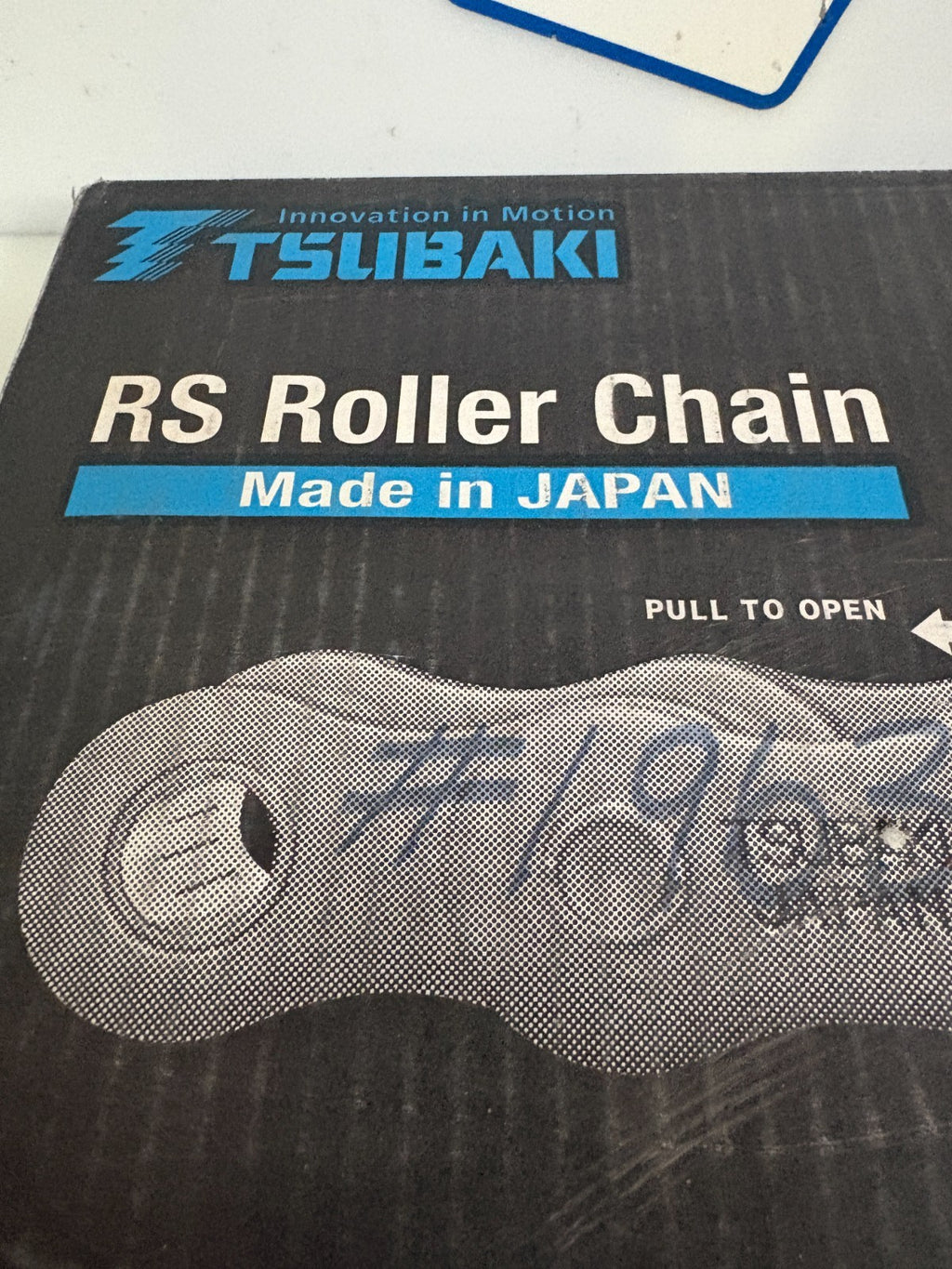 TSUBAKI RS ROLLER CHAIN RS16B-1 10FT 120 LINKS 1