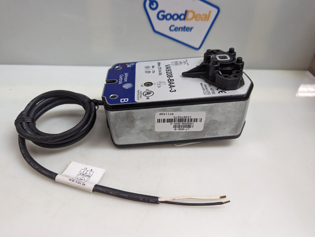 Johnson Controls VA9208-BAA-3 Electric Actuator