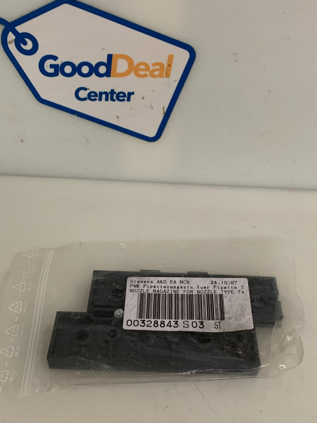 SIEMENS A & D EA MCH NOZZLE MAGAZINE FOR 7X NOZZLE 00328843  S 03