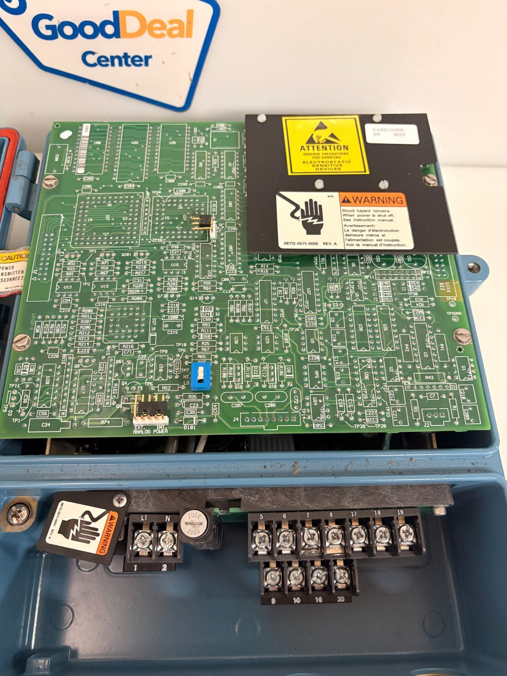 ROSEMOUNT MAGNETIC FLOWMETER TRANSMITTER 8712HR12N0M45