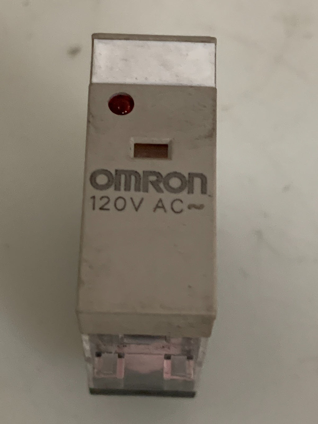 LOT OF 7 OMRON RELAY 5 PIN W/LED INDICATOR