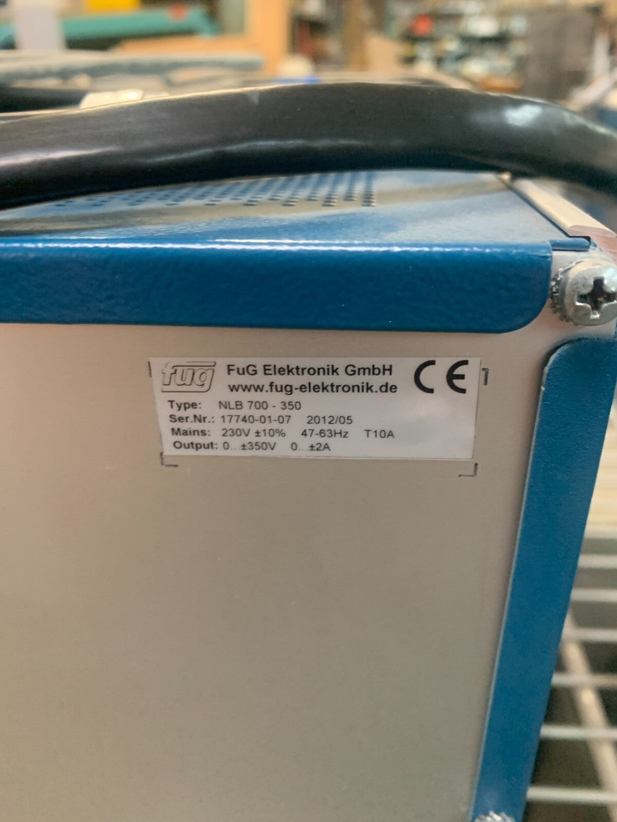 Fug NLB 700-350 230V mains 350V Output DC Power Supply1