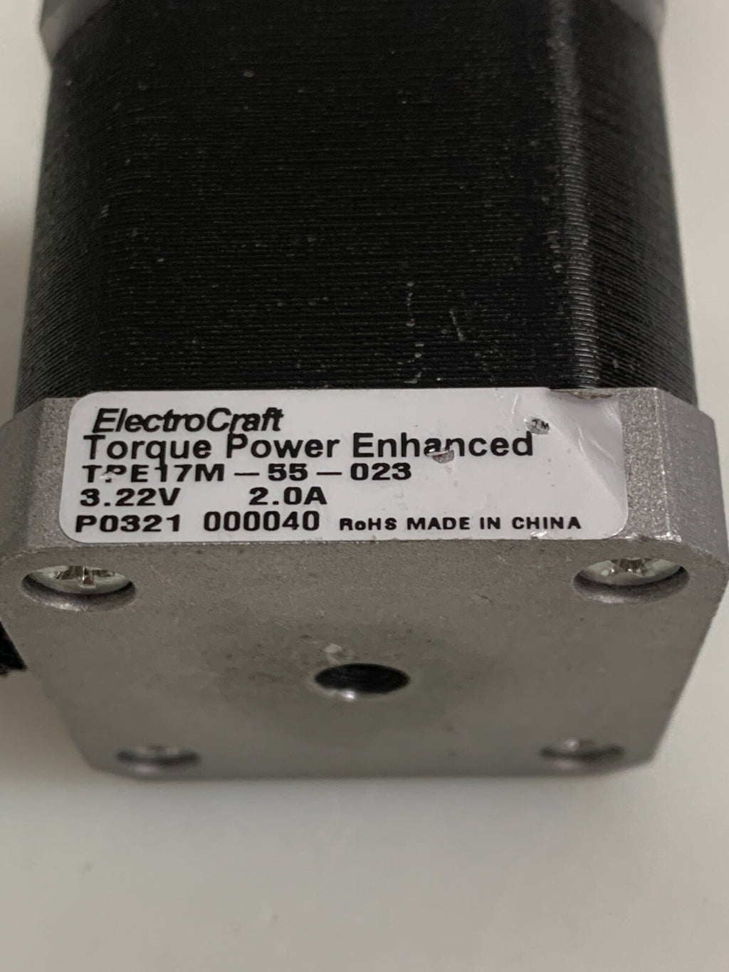 LOT OF 5 ELECTRO CRAFT STEPPER MOTOR TPE17M-55A20-1100-X2