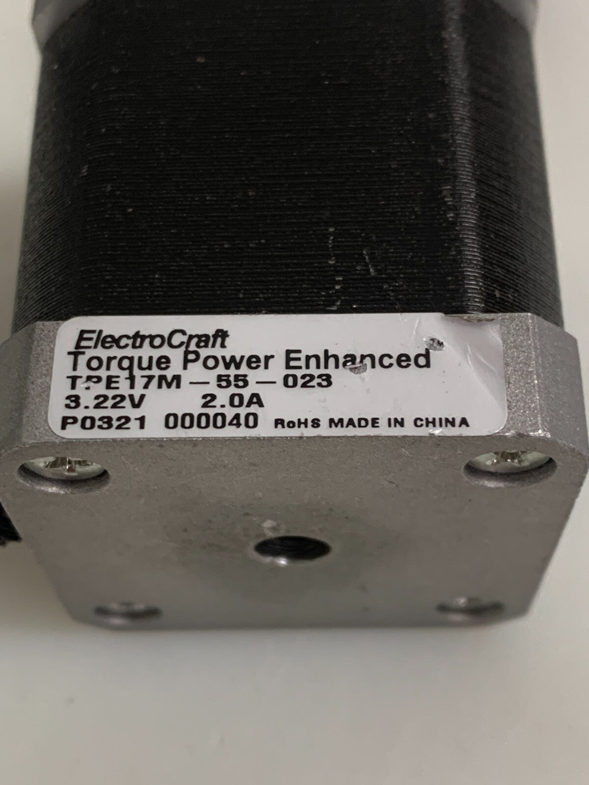 LOT OF 5 ELECTRO CRAFT STEPPER MOTOR TPE17M-55A20-1100-X2