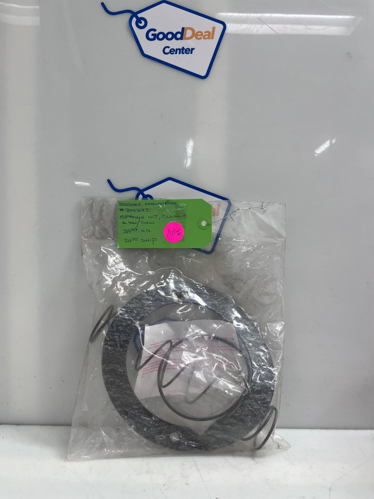 PARKER HANNIFIN A4W/S4W  5 Spring kit, Closing 204372