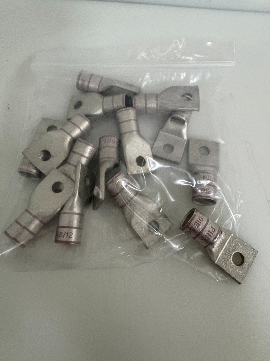 LOT OF 14 BURNDY HYLUG COMPRESSION LUG YAV25LTC14FX2
